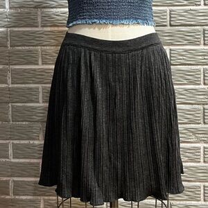 Banana Republic Charcoal A-Line Skirt